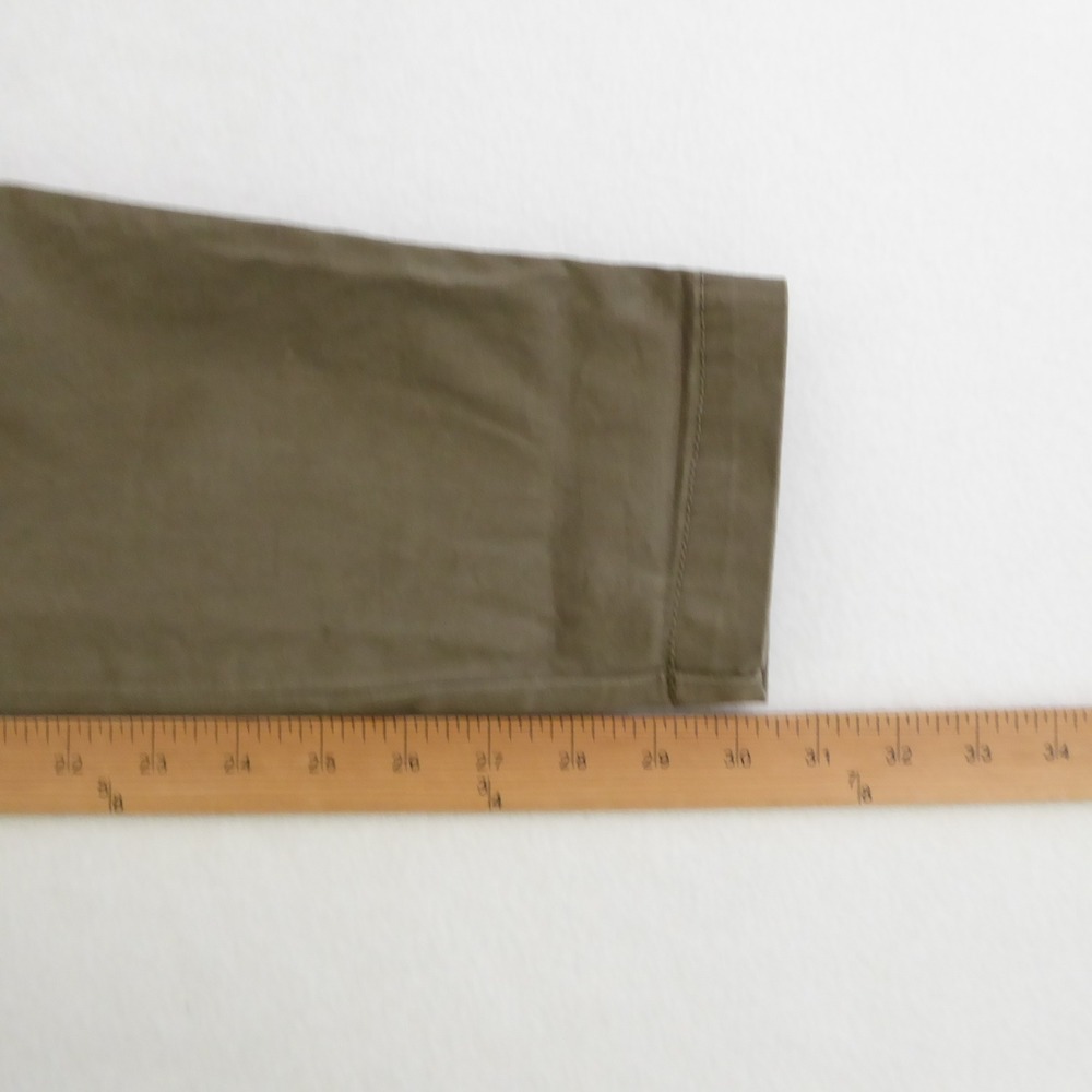 Cabi Women Scout Cargo Trouser Pants Style 3199 Green Cotton Stretch Size 4 - Picture 6 of 9